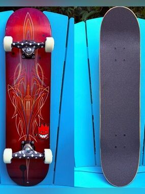 Relic Kustoms One Of A Kind Custom Complete Skateboard 7.5” Vintage Krux Trucks